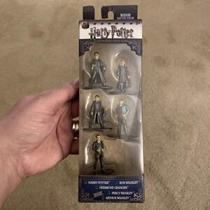 NEW JADA TOYS 2017 NANO METALFIGS HARRY POTTER DIE-CAST 5-PACK 1.65" TALL